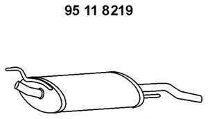 Глушитель EBERSPACHER 95 11 8219