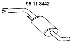 Резонатор EBERSPÄCHER 95 11 8442