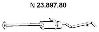 Глушитель EBERSPACHER 23.897.80