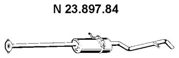 Глушитель EBERSPACHER 23.897.84