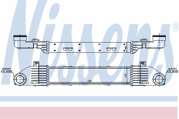 Интеркулер NISSENS 96787
