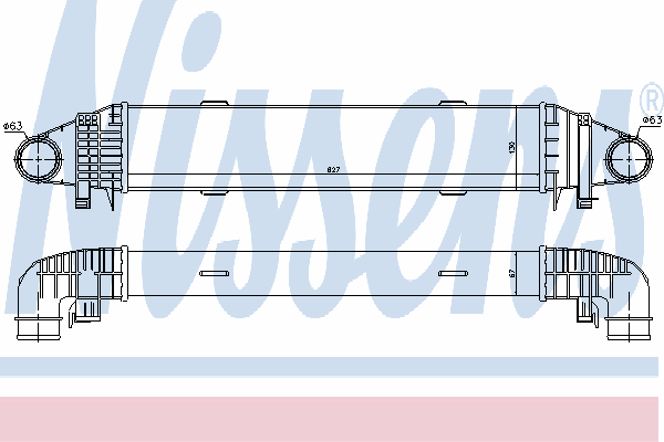 Интеркулер NISSENS 96596