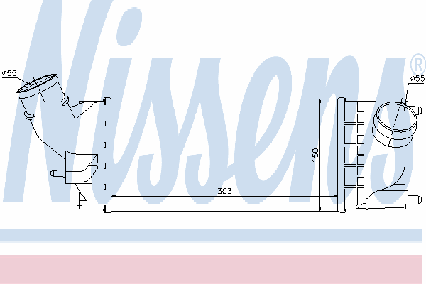 Интеркулер NISSENS 96599