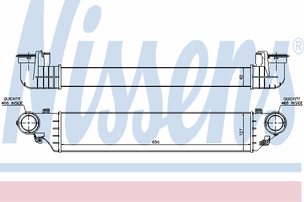 Интеркулер NISSENS 96672