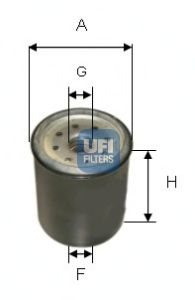 Паливний фільтр UFI 24.331.00