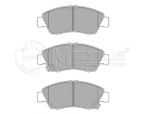 Тормозные колодки MEYLE 025 216 9715/W
