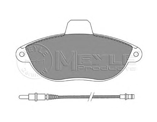 Тормозные колодки MEYLE 025 230 4218/W