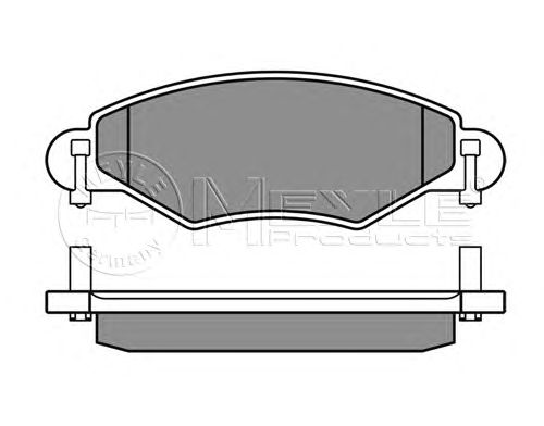 Тормозные колодки MEYLE 025 233 4017/W