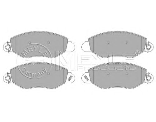 Тормозные колодки MEYLE 025 234 3418/W