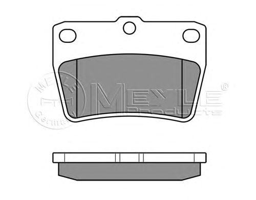 Тормозные колодки MEYLE 025 236 5614/W