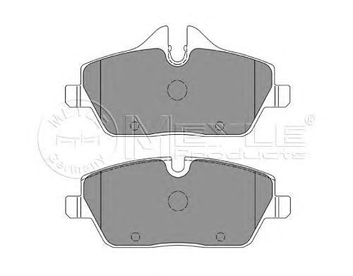 Тормозные колодки MEYLE 025 239 1517