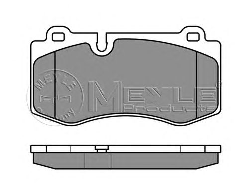 Тормозные колодки MEYLE 025 239 6018