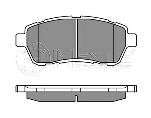Тормозные колодки MEYLE 025 242 8316/W