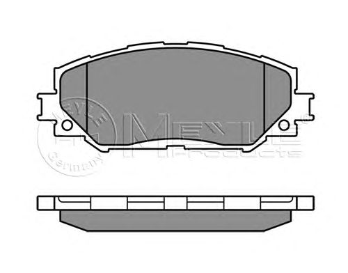 Тормозные колодки MEYLE 025 243 3617