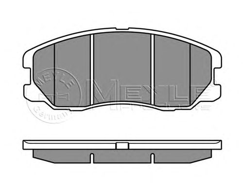 Тормозные колодки MEYLE 025 245 1016/W
