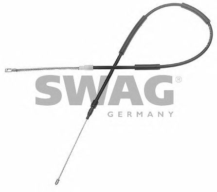 Трос ручника SWAG 30 91 4198