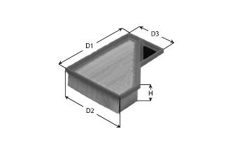 Воздушный фильтр CLEAN FILTERS MA3188