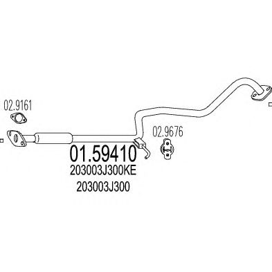 Резонатор MTS 01.59410