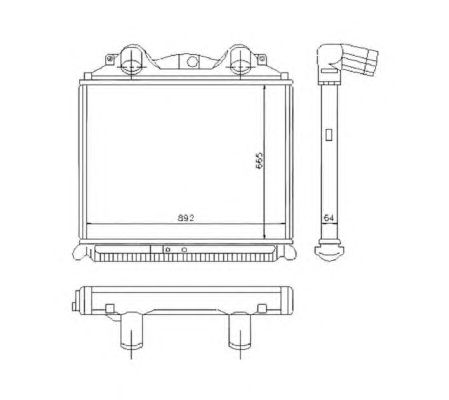 Интеркулер NRF 30203