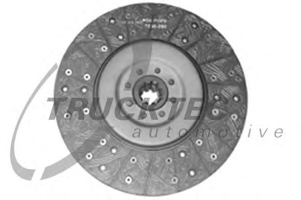 Диск зчеплення TRUCKTEC AUTOMOTIVE 01.23.138