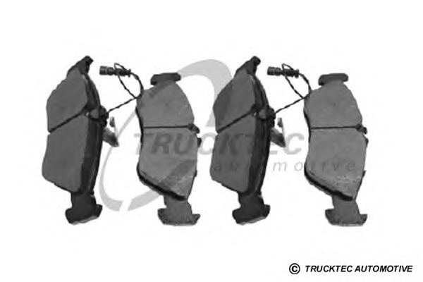 Тормозные колодки TRUCKTEC AUTOMOTIVE 02.35.085