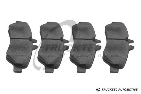Тормозные колодки TRUCKTEC AUTOMOTIVE 02.35.195