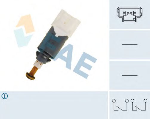 Выключатель фонаря сигнала торможения FAE 24902