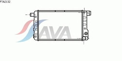 Радиатор, охлаждение двигателя AVA QUALITY COOLING FTA2132
