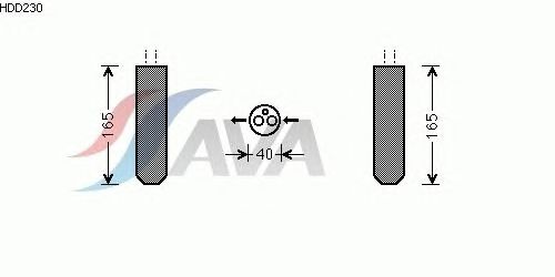 Осушитель кондиционера AVA QUALITY COOLING HDD230