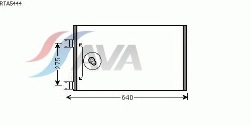 Радиатор кондиционера AVA QUALITY COOLING RTA5444