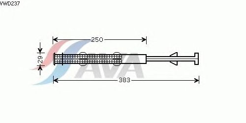 Осушитель кондиционера AVA QUALITY COOLING VWD237
