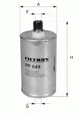 Топливный фильтр FILTRON PP833/1