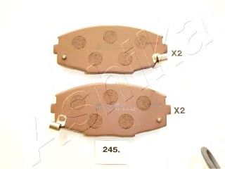 Тормозные колодки ASHIKA 50-02-245