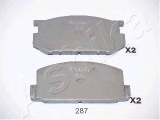 Тормозные колодки ASHIKA 50-02-287
