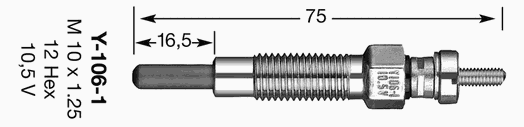 Свеча накала NGK Y1061