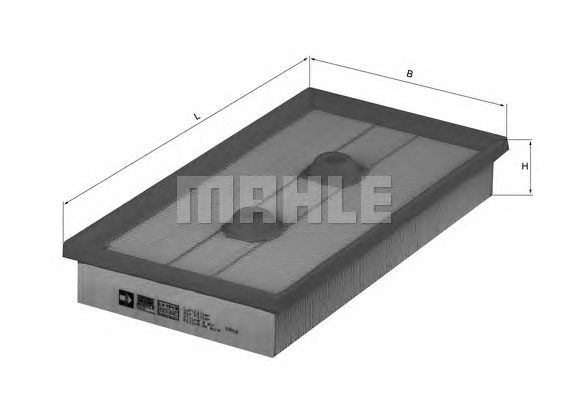 Воздушный фильтр MAHLE LX 1643