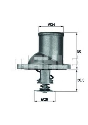 Термостат MAHLE ORIGINAL TI 1 83