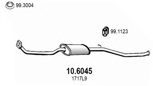 Резонатор ASSO 10.6045