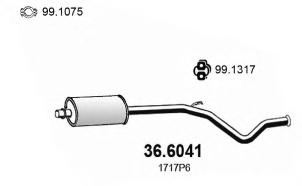 Резонатор ASSO 36.6041