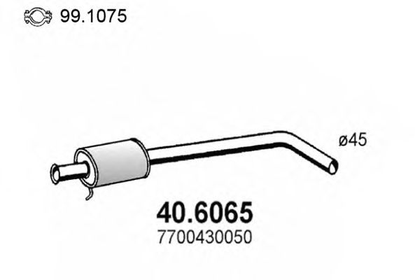 Резонатор ASSO 40.6065
