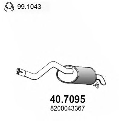 Глушник ASSO 40.7095
