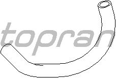 Шланг радиатора TOPRAN 109 196