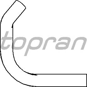 Шланг радиатора TOPRAN 111 798