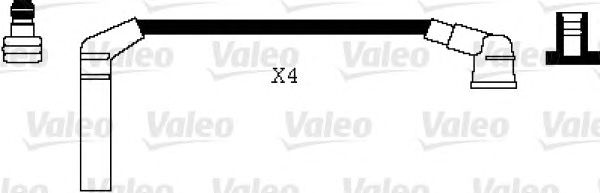 Комплект высоковольтных проводов VALEO 346006