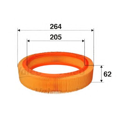 Повітряний фільтр VALEO 585607