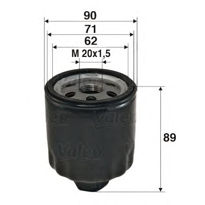 Масляный фильтр VALEO 586004