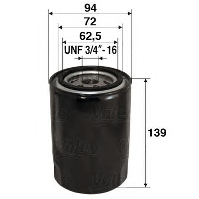 Масляный фильтр VALEO 586064