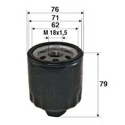 Масляний фільтр VALEO 586072