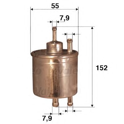 Топливный фильтр VALEO 587021