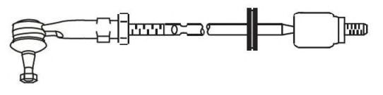 Рульова тяга FRAP T/379